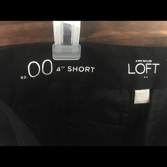 Ann Taylor Loft Black Shorts - Picture 3 of 3